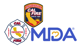 MDA_Union_CAL FIRE logo